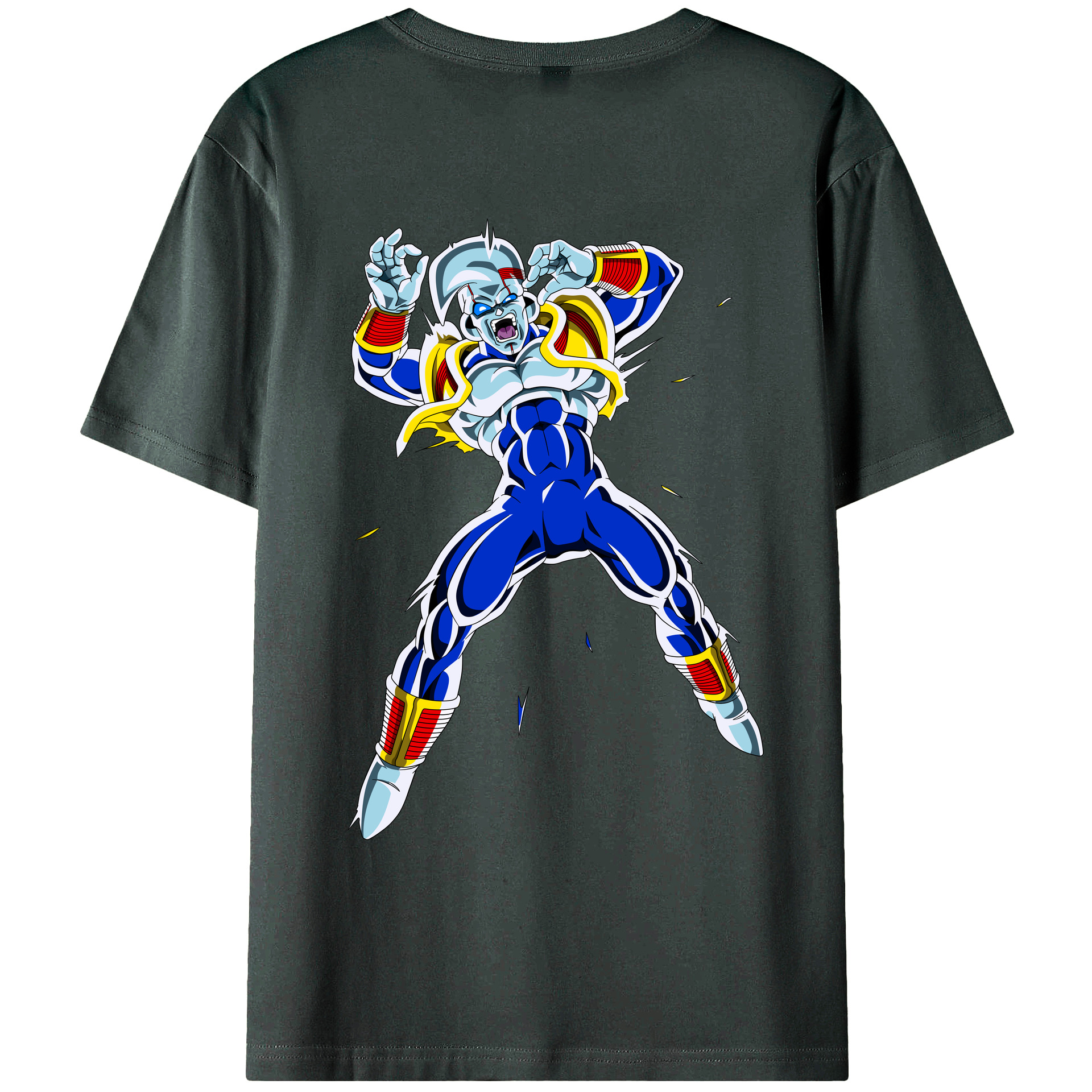 （画像用） ドラゴンボール DRAGON BALL 綿100％ メンズ半袖Tシャツ（バックプリント） 通気性